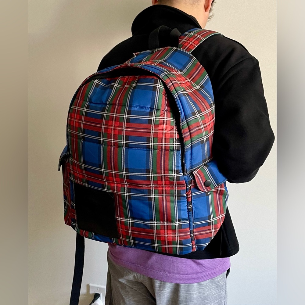 JW Anderson x Uniqlo Puffer Backpack Multi-Color Like New